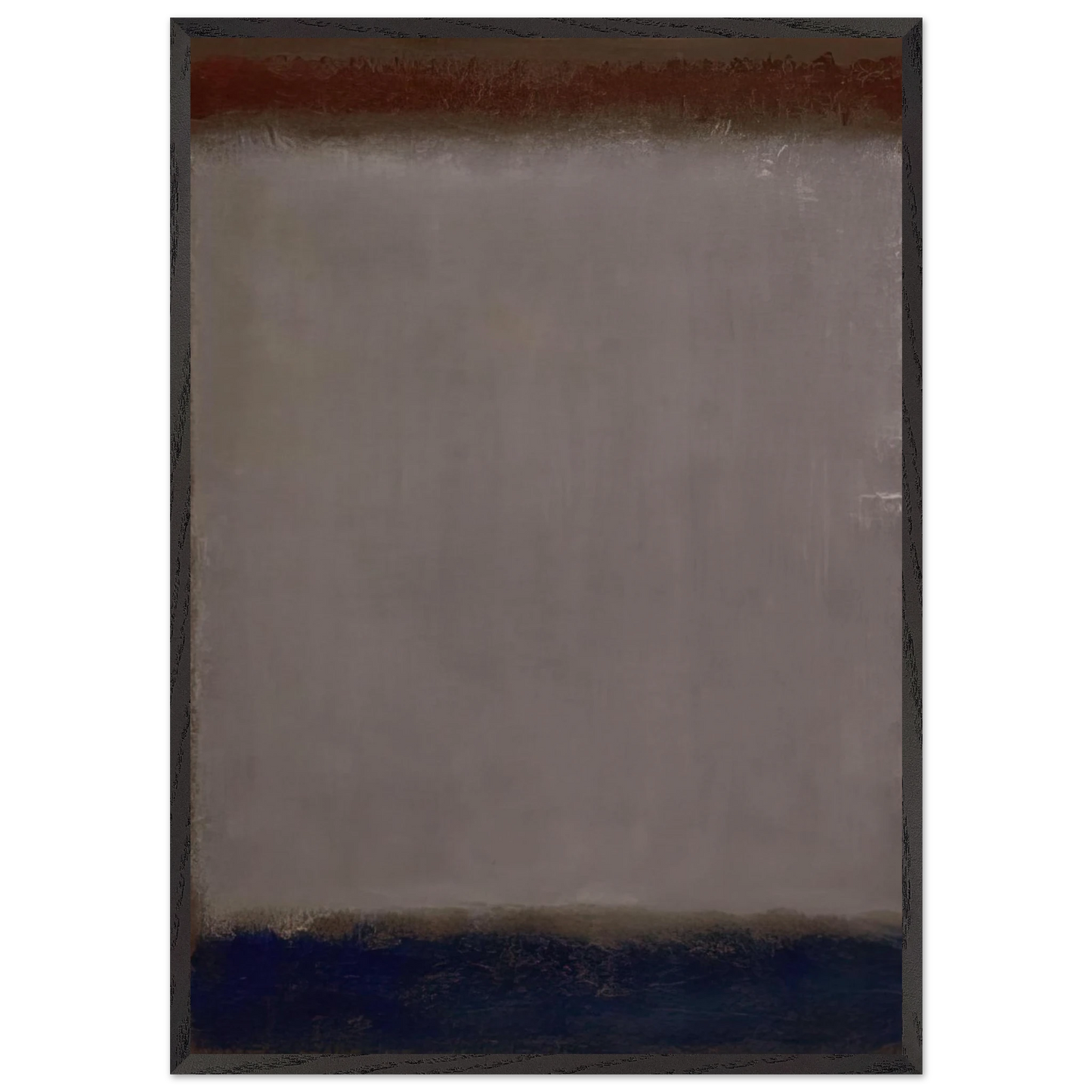 Lavender and Mulberry - 1959 - Mark Rothko Framed Art Print – Black Wooden Frame - Default Title - -Framed Art Print