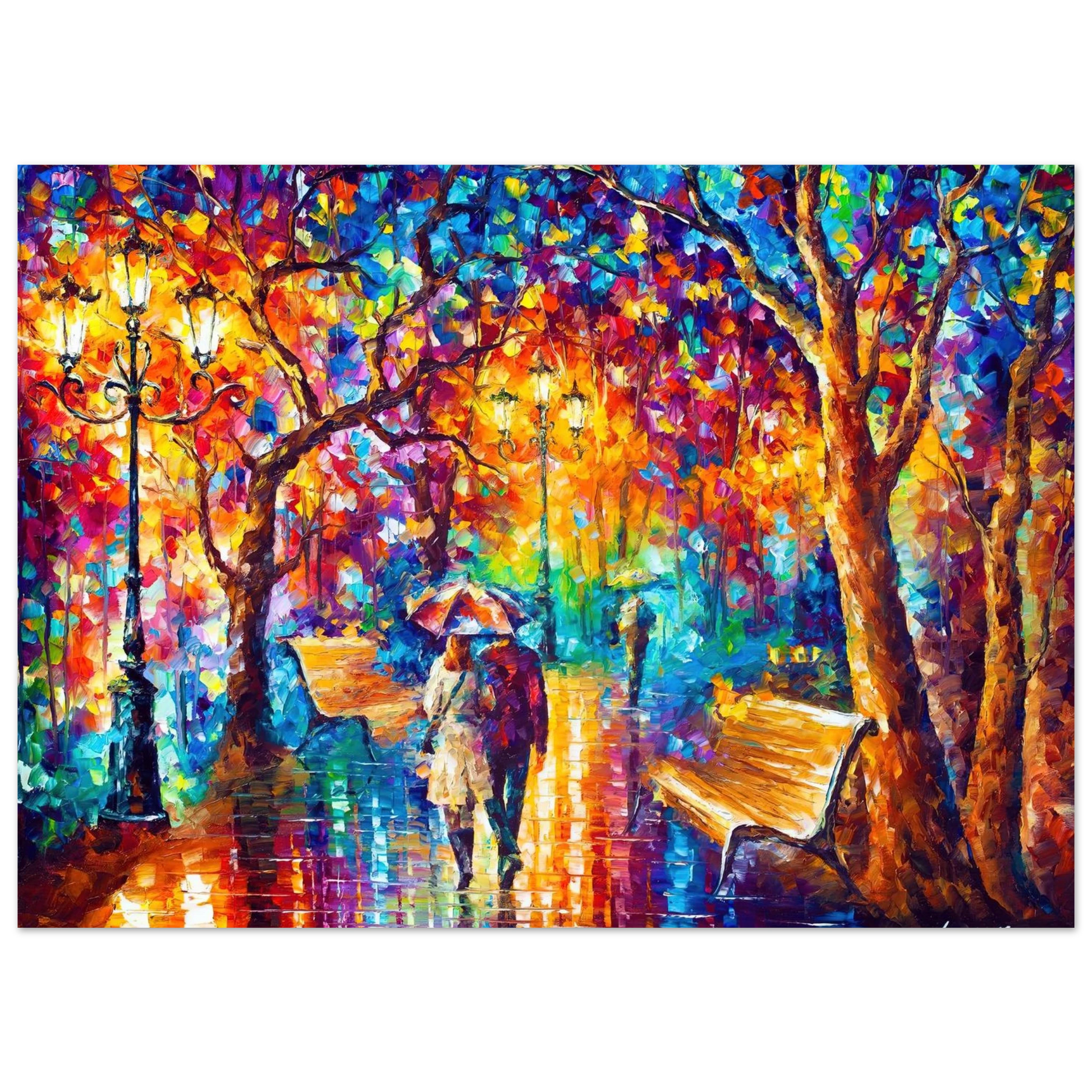 Leonid Afremov - Leonid Afremov Fine Art Poster - 75x100 cm / 30x40 inches