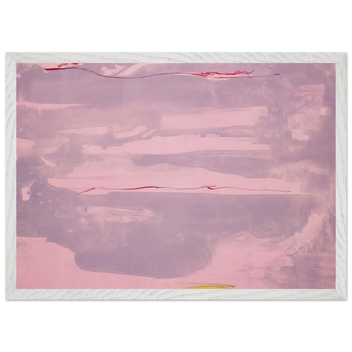 Helen Frankenthaler - Dream Walk - 1977 Wall art - A3 (29.7 x 42  cm) - Premium Wooden Framed Poster With Fine Art Paper - Wood frame