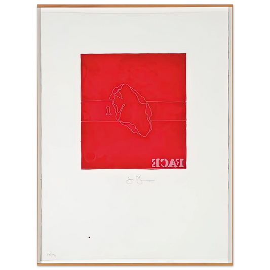Jasper Johns - FACE CASTS FROM UNTITLED SERIES 1974 Fine Art Poster - Default Title