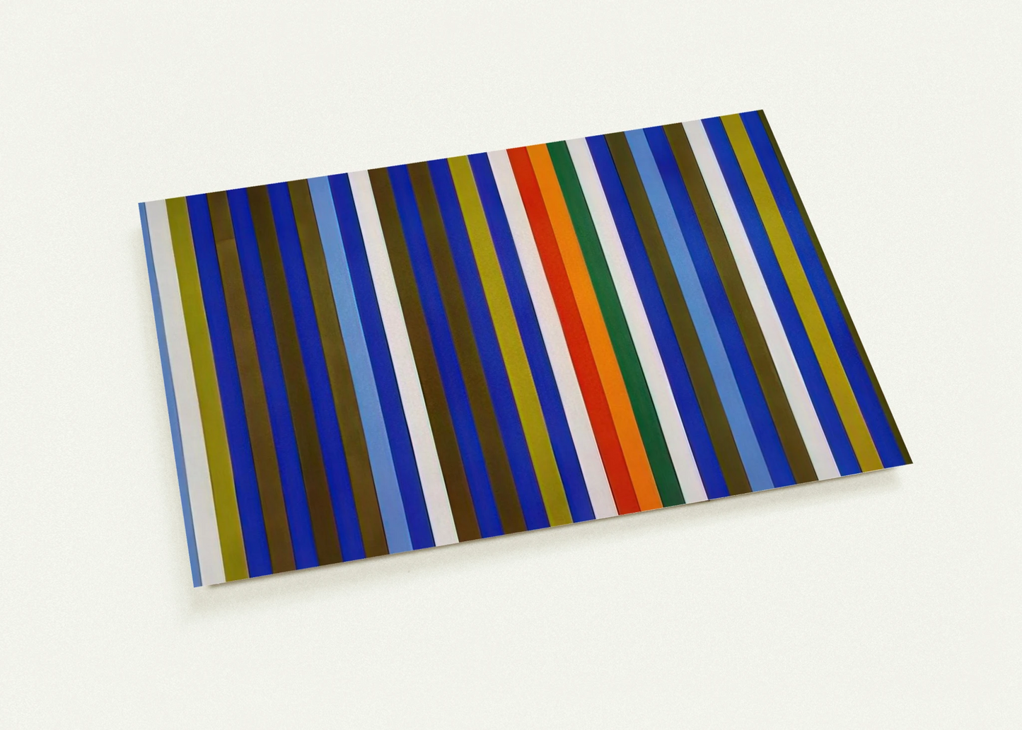 Citadel - 1962 By Gene Davis Pack of 10 Post Cards | Gene Davis Post Cards | A6 (10.5 x 14.8 cm) - 4.1 x 5.8 inches