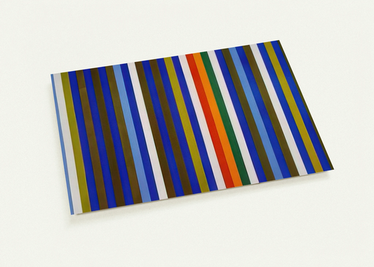 Citadel - 1962 By Gene Davis Pack of 10 Post Cards | Gene Davis Post Cards | A6 (10.5 x 14.8 cm) - 4.1 x 5.8 inches