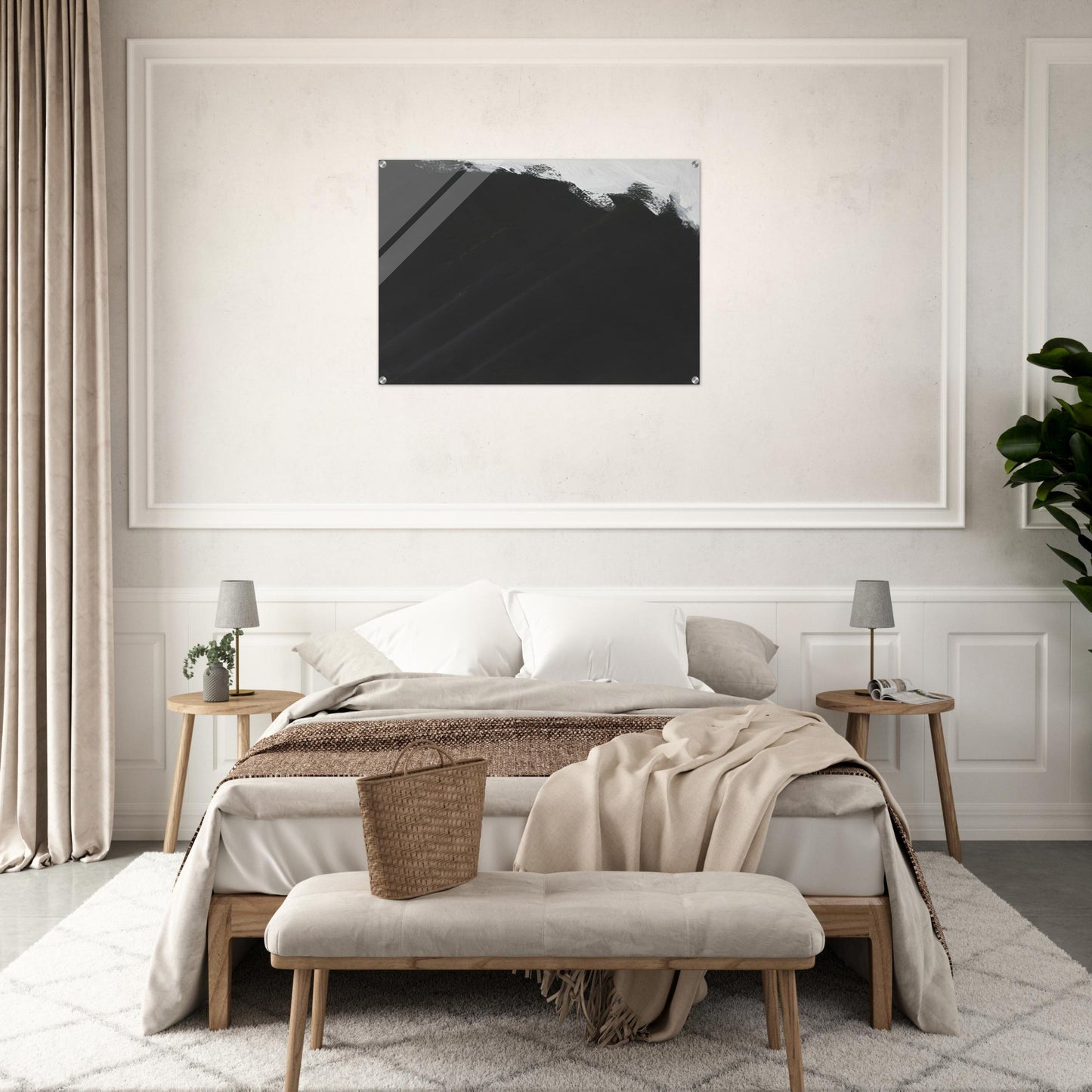 Untitled - 1988 - Raoul De Keyser Acrylic Print - 70x100 cm / 28x40″ inches | Raoul De Keyser Wall Art | Raoul De Keyser Prints