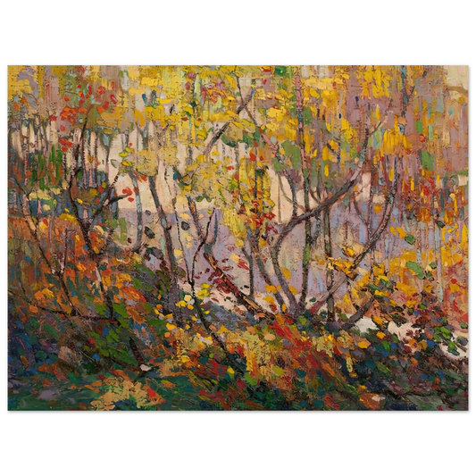 Tom Thomson - OPULENT OCTOBER 1916 Fine Art Poster - Default Title