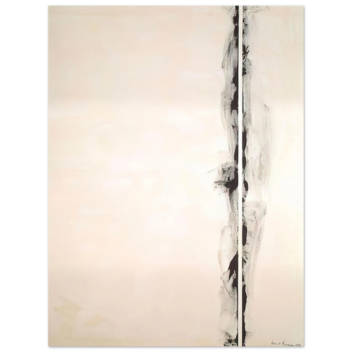 Barnett Newman - The Station of the Cross - First Station  75x100 cm / 30x40inches Fine Art Poster