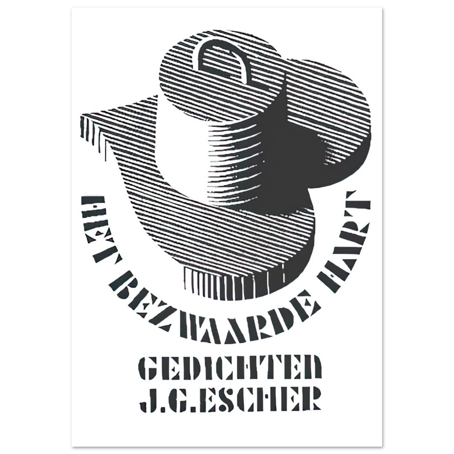 MC Escher - ESCHER (26) Wall Art - 30x40 cm / 12x16 inches - Fine Art Poster - -