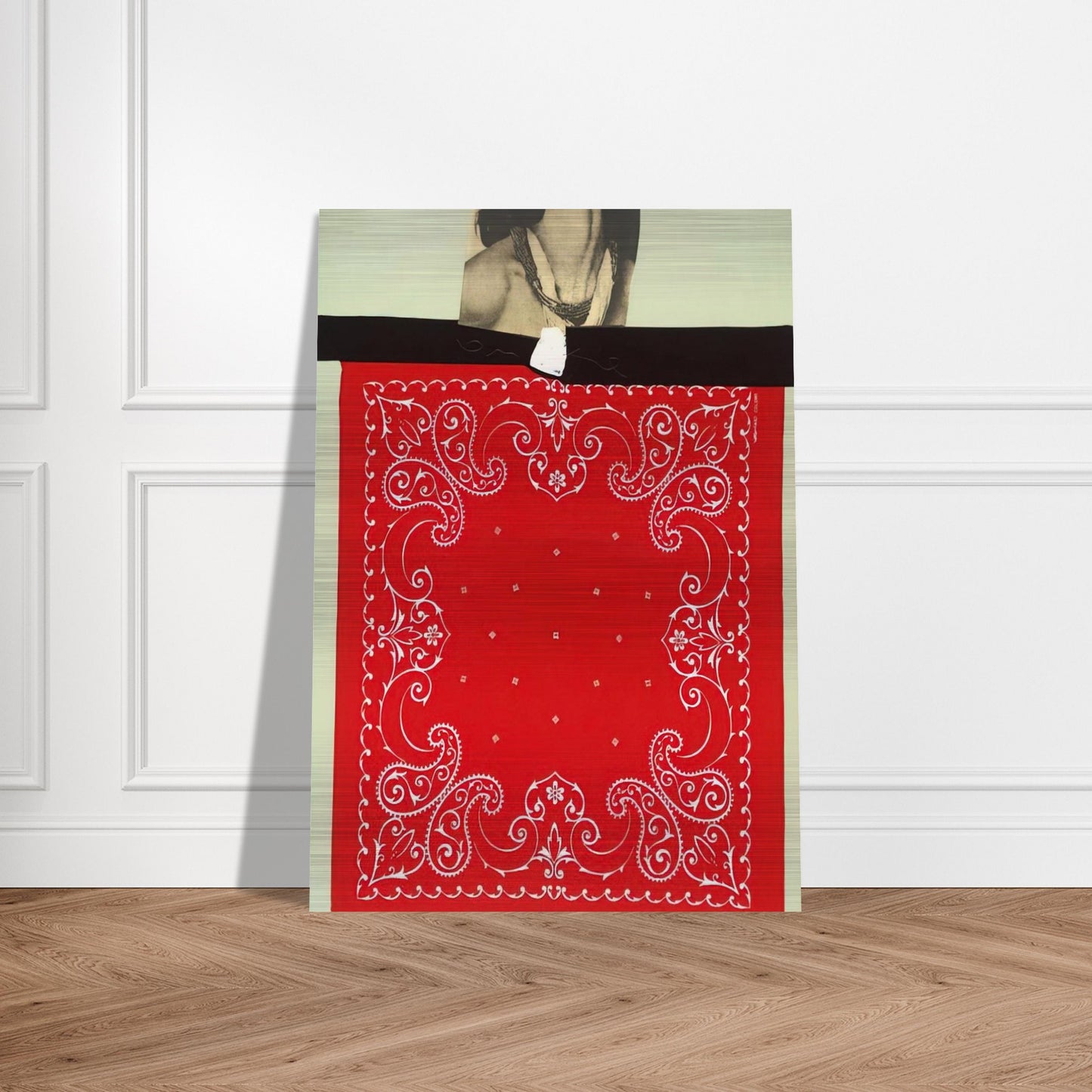 THROAT 1965 - Jim Dine Brushed Aluminum Print - 70x100 cm / 28x40 inches | Jim Dine Aluminum Print | Jim Dine Prints