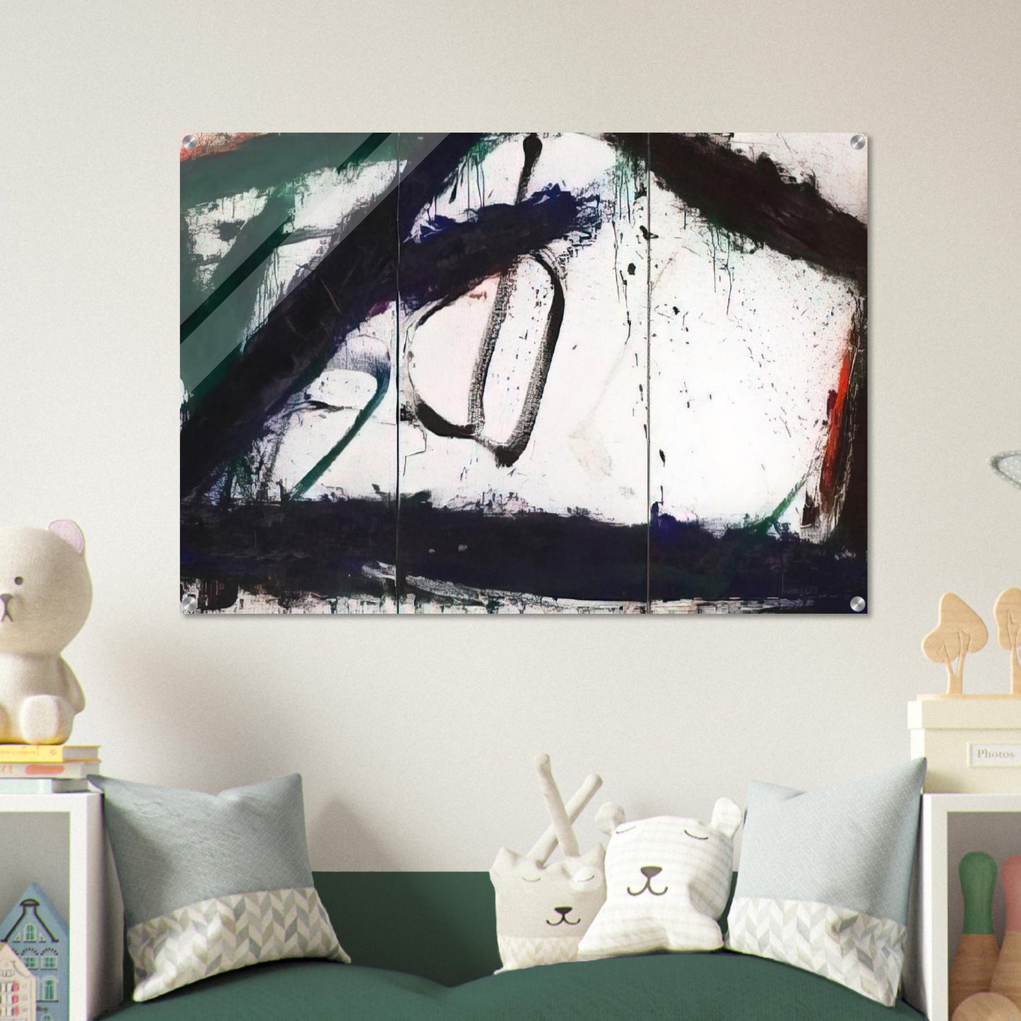 Frozen Summer - 1966 - Norman Bluhm Acrylic Print - 70x100 cm / 28x40″ inches | Norman Bluhm Wall Art | Norman Bluhm Prints