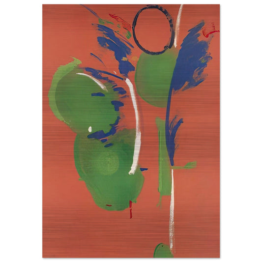 Mary, Mary - 1987 - Helen Frankenthaler Brushed Aluminum Print - 70x100 cm / 28x40 inches | Helen Frankenthaler Aluminum Print | Helen Frankenthaler Prints
