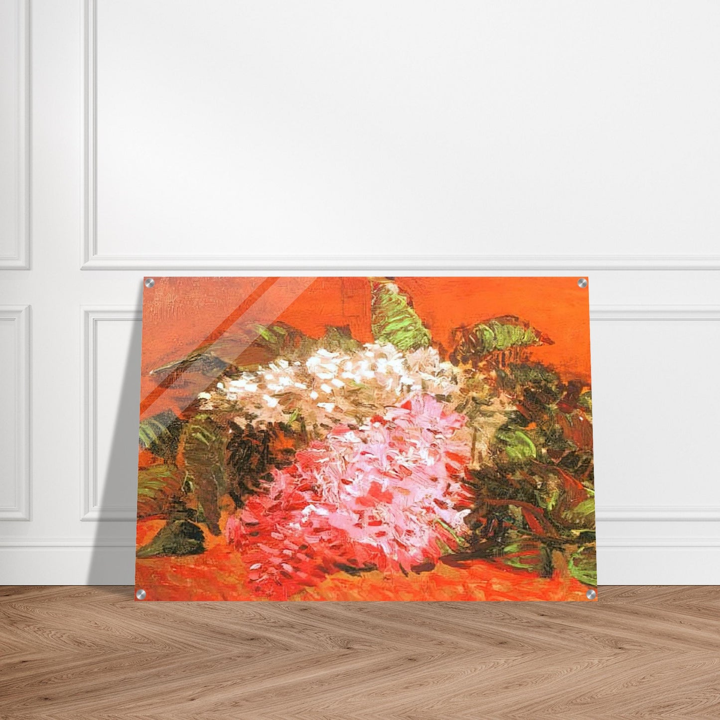 Lilacs - Vincent van Gogh Acrylic Print - 70x100 cm / 28x40″ inches