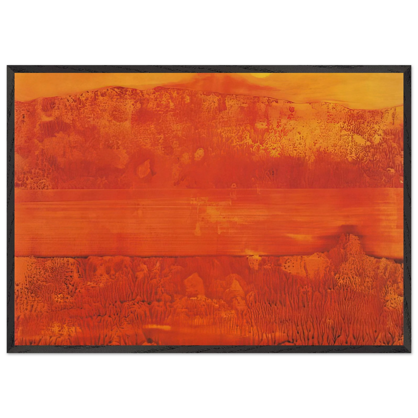 The Obscure Gods - Max Ernst Framed Art Print – Black Wooden Frame - Default Title - -Framed Art Print