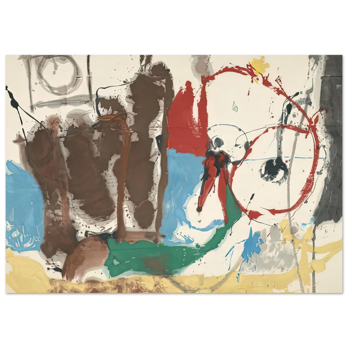 Helen Frankenthaler - Mother Goose Melody, 1959- Wall Art - 28x40 inches / 70x70 cm - Canvas (Imperial)-canvas - -