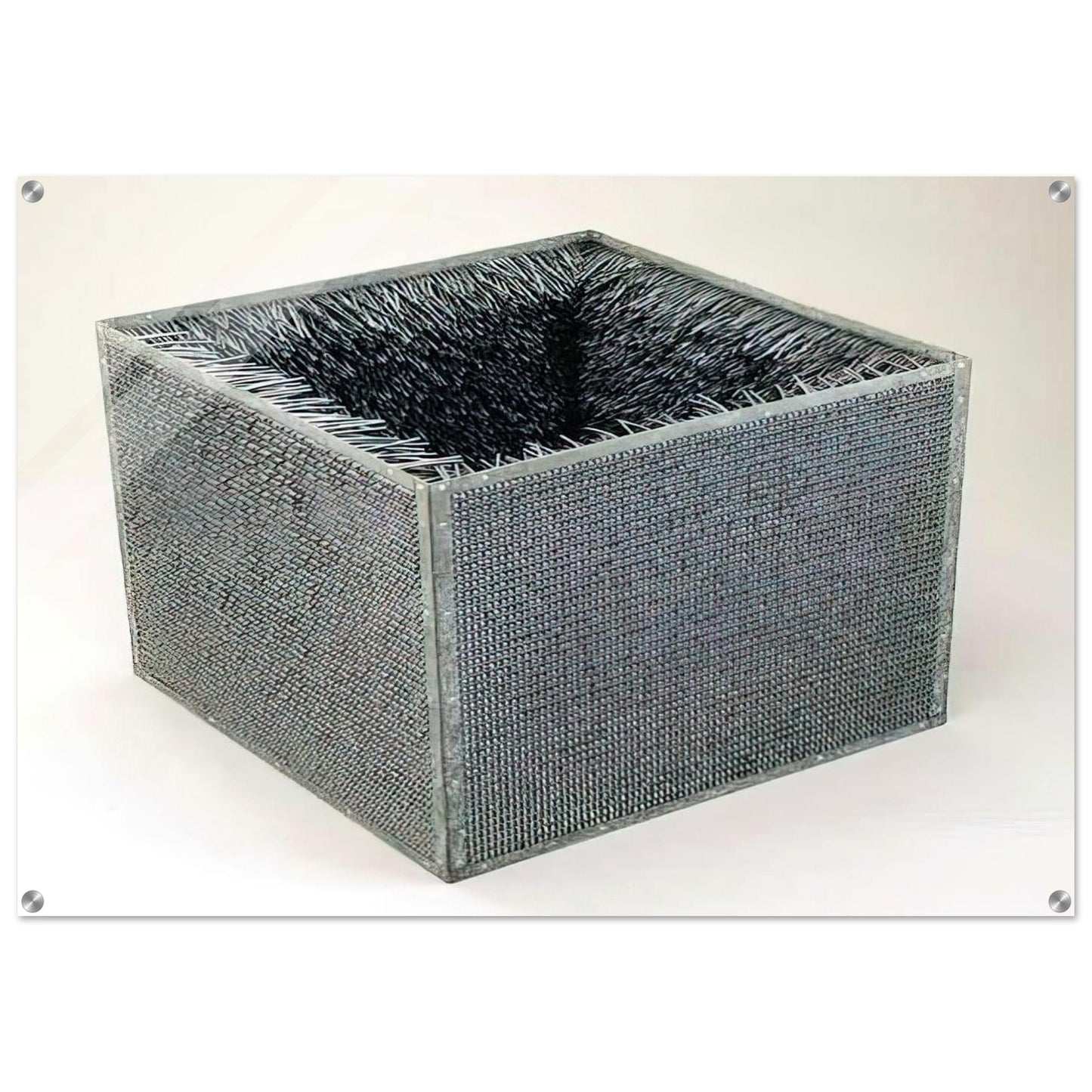 ACCESSION II 1968 - Eva Hesse Acrylic Print - 70x100 cm / 28x40″ inches | Eva Hesse Wall Art | Eva Hesse Prints