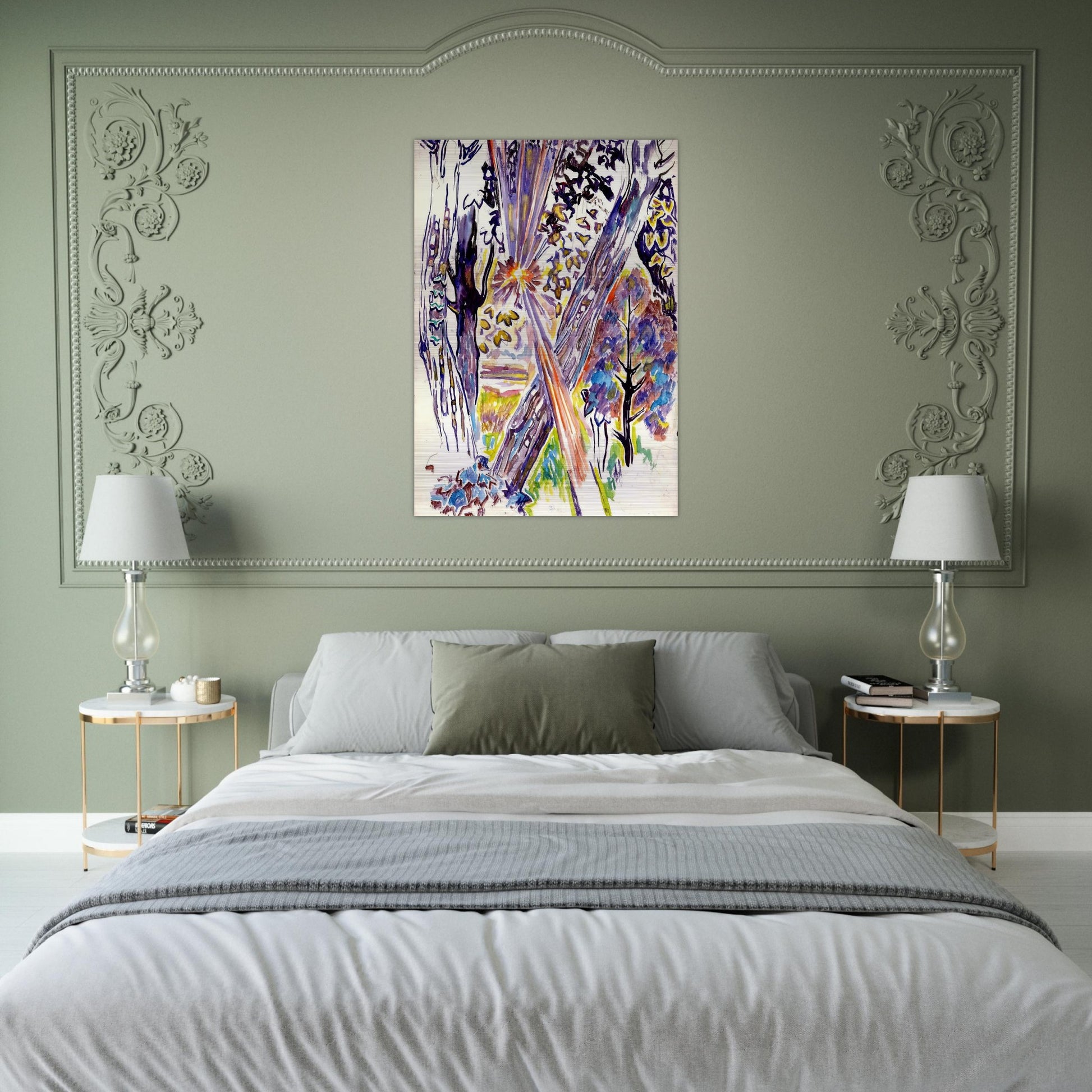 Walter Anderson - Walter Anderson Brushed Aluminum Print - 70x100 cm / 28x40 inches | Walter Anderson Aluminum Print | Walter Anderson Prints