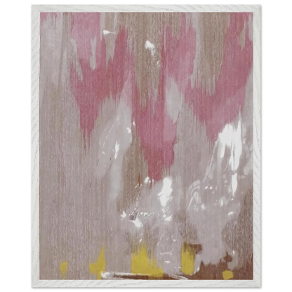 Helen Frankenthaler - Tales of Genji IV - 1998 Wall art - A2 (42 x 59.4  cm) - Premium Wooden Framed Poster With Fine Art Paper - White frame