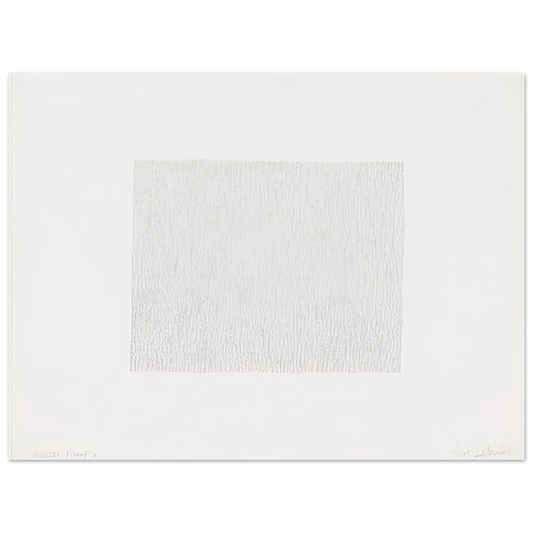 Sol LeWitt - Vertical Lines, Not Touching Fine Art Poster - Default Title