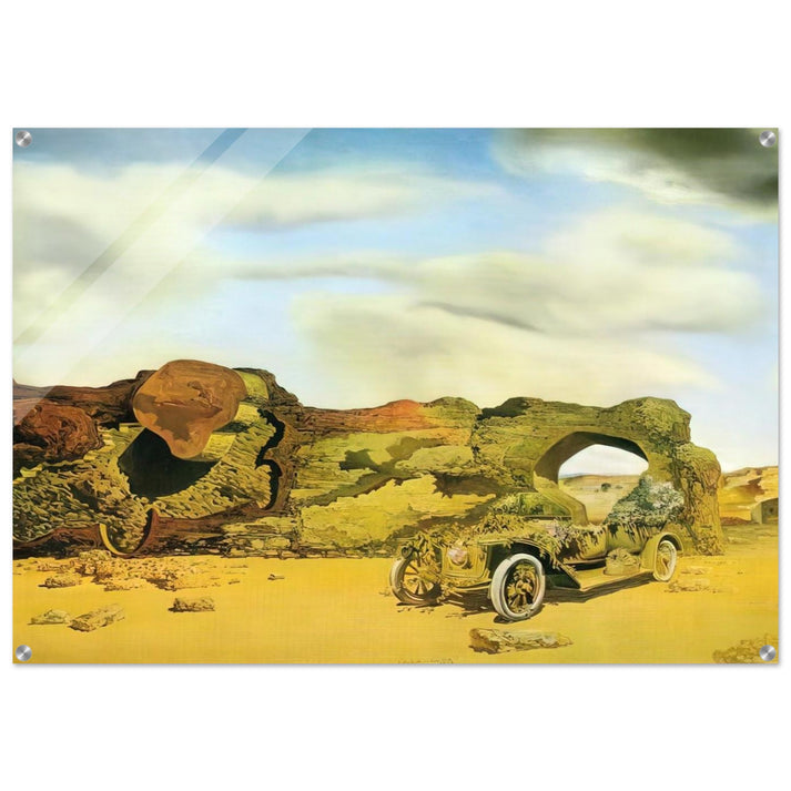PARANOIAC CRITICAL SOLITUDE 1935 - Salvador Dali Acrylic Print - 70x100 cm / 28x40″ inches