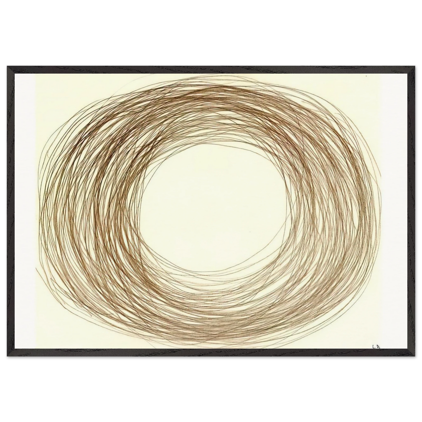 UNTITLED 1995 4 - Louise Bourgeois Framed Art Print – Black Wooden Frame - Default Title - -Framed Art Print