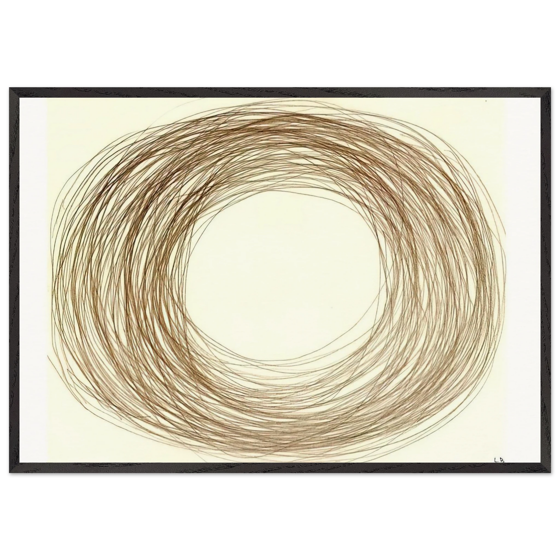 UNTITLED 1995 4 - Louise Bourgeois Framed Art Print – Black Wooden Frame - Default Title - -Framed Art Print