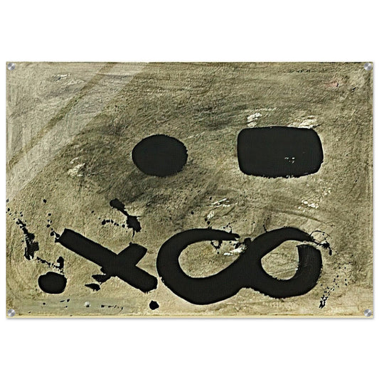 Figure Eight - 1967 - Adolph Gottlieb Acrylic Print - 70x100 cm / 28x40″ inches
