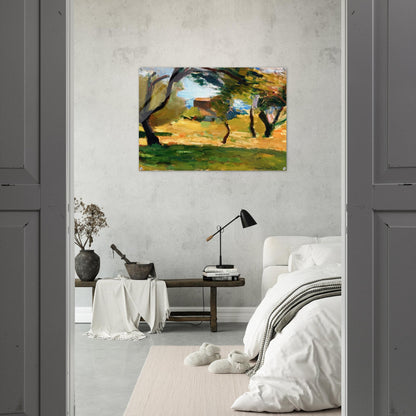 CORSICAN LANDSCAPE 1898 1 - Henri Matisse Acrylic Print - 70x100 cm / 28x40″ inches