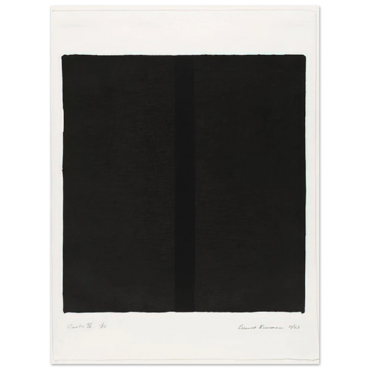 Barnett Newman - Canto IV Fine Art Poster - Default Title