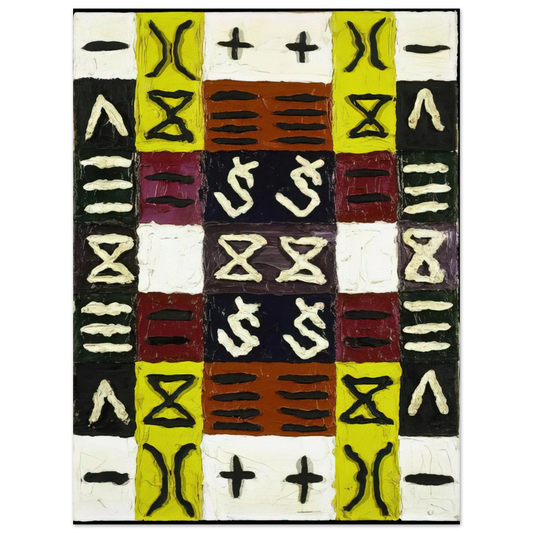Alfred Jensen - A Perfect Equal Area I - 1960 Fine Art Poster - Default Title