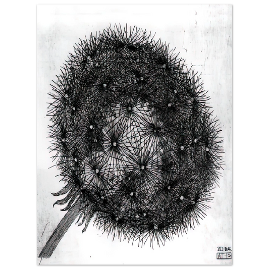 MC Escher - BLOWBALL I Wall Art - 21x29.7 cm / 8x12" - Fine Art Poster - -