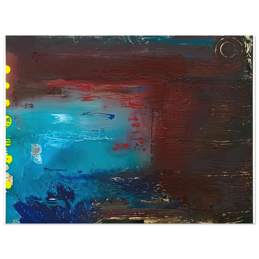 Helen Frankenthaler - Borrowed Dream, 1992- Wall Art - 21x29.7 cm / 8x12" - Fine Art Poster - -