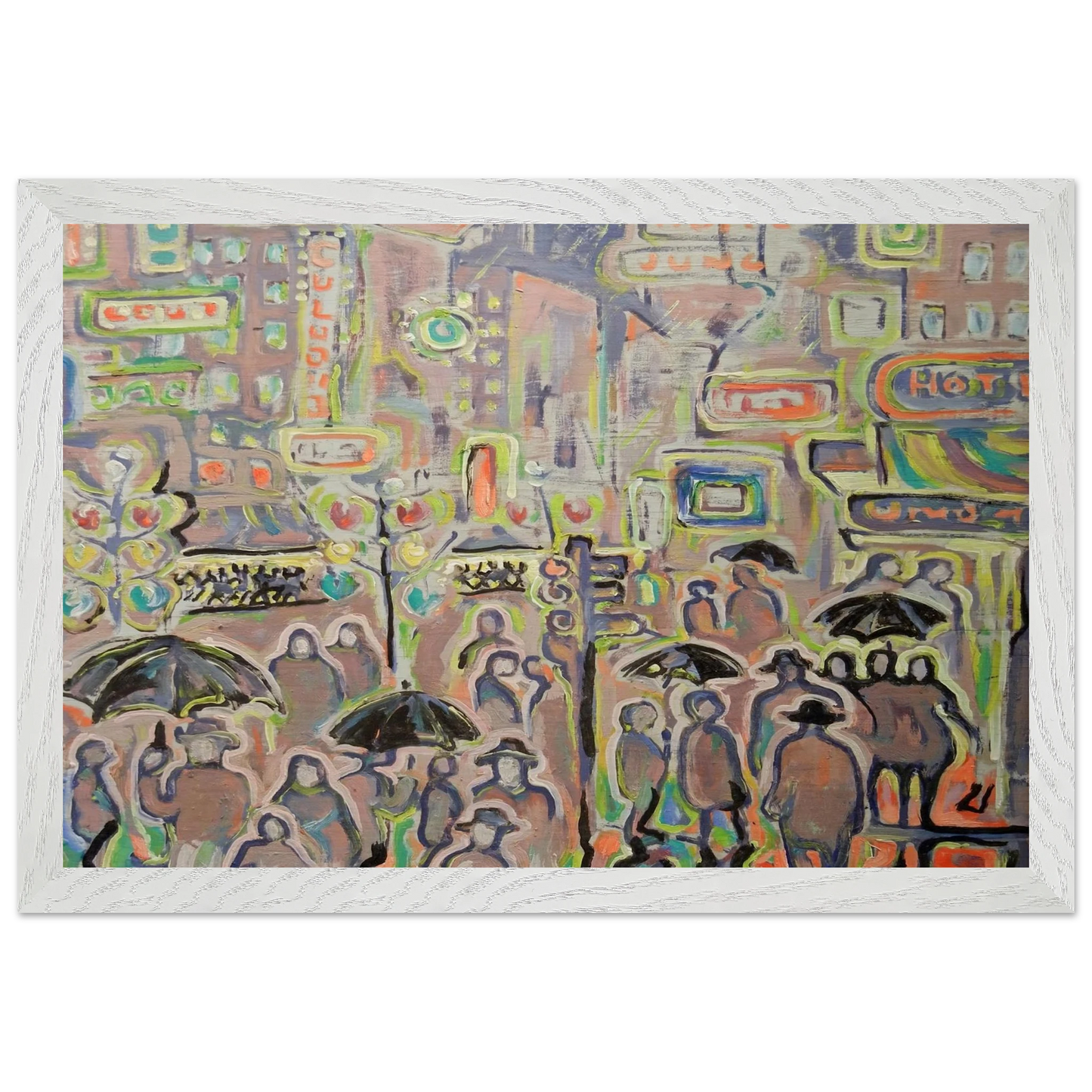 Walter Inglis Anderson - Walter Anderson Wall art - 60x80 cm / 24x32 inches - Premium Wooden Framed Poster With Fine Art Paper - White frame