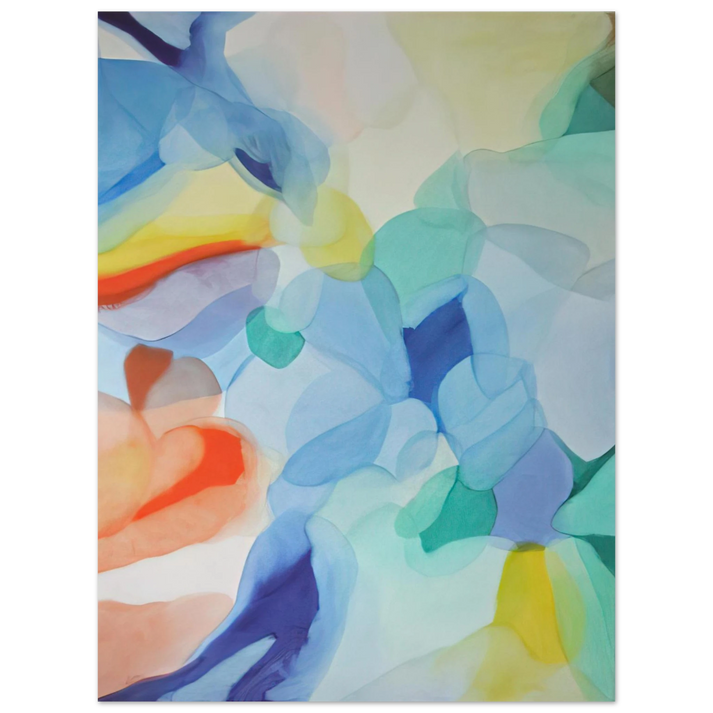 Alice Baber - The Light in the Depths  75x100 cm / 30x40inches Fine Art Poster