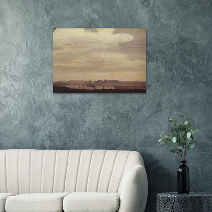 Clouds - Arkhyp Kuindzhi Brushed Aluminum Print - 70x100 cm / 28x40 inches | Arkhyp Kuindzhi Aluminum Print | Arkhyp Kuindzhi Prints