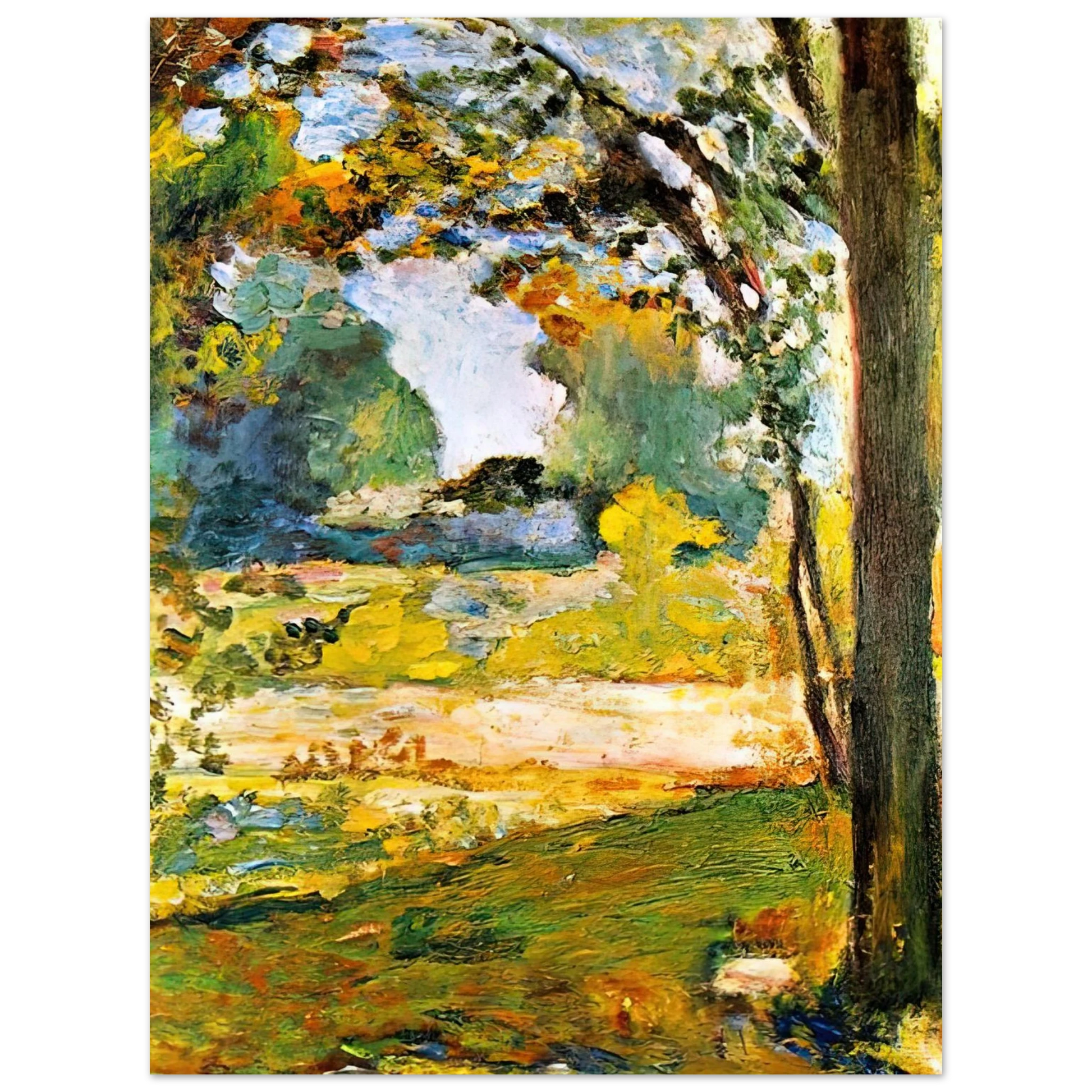 Henri Matisse - TOULOUSE LANDSCAPE 1898 Fine Art Poster - Default Title