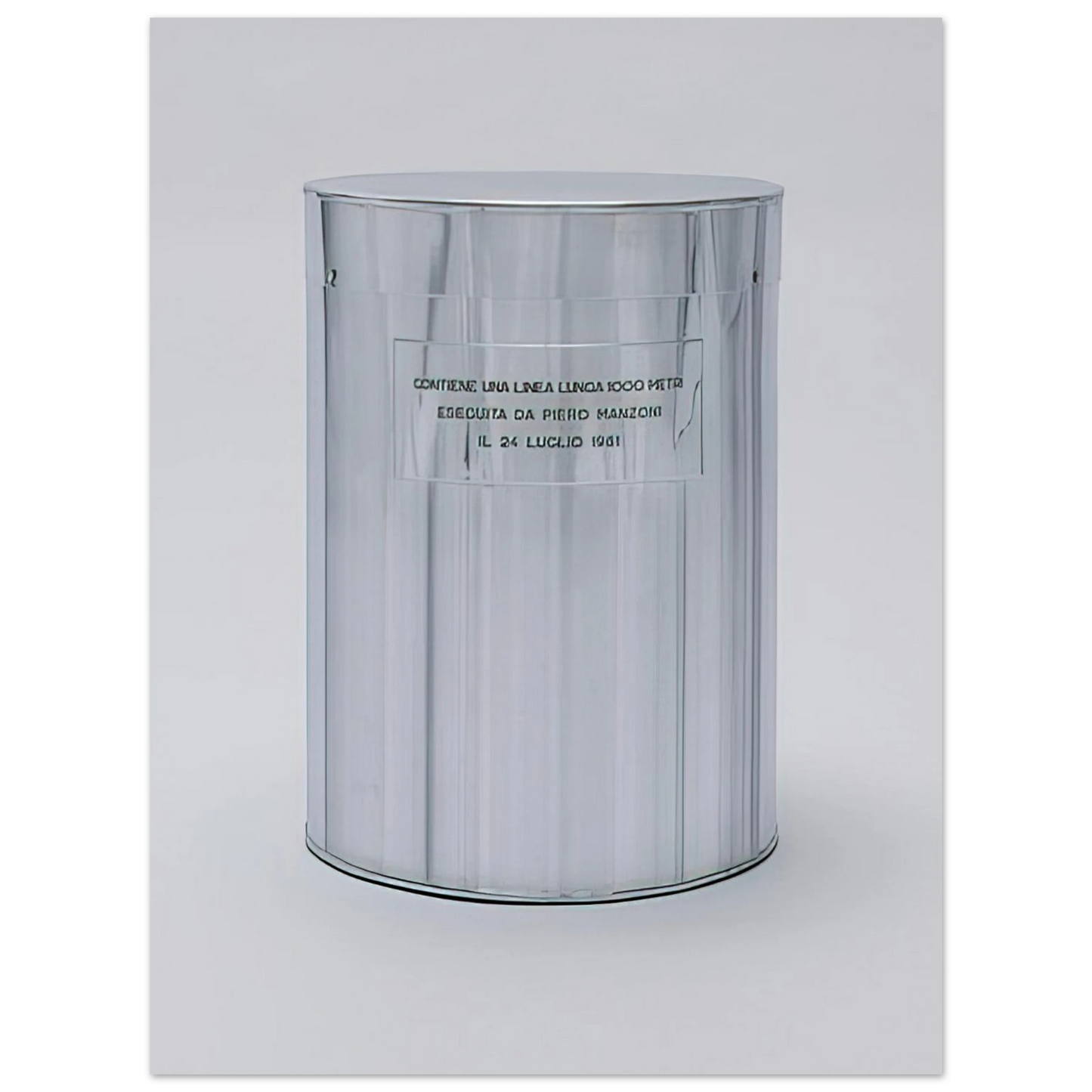 Piero Manzoni - Line 1000 Meters Long - 1961 Fine Art Poster - Default Title