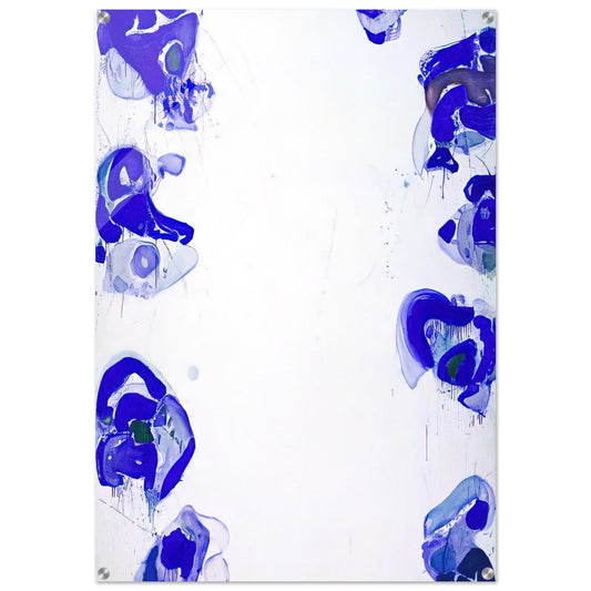 Blue Balls - Sam Francis Acrylic Print - 70x100 cm / 28x40″ inches