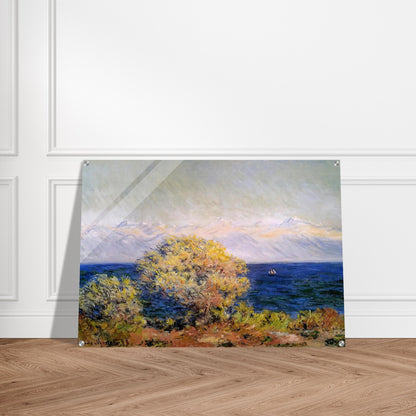 At Cap d'Antibes, Mistral Wind - claude monet Acrylic Print - 70x100 cm / 28x40″ inches