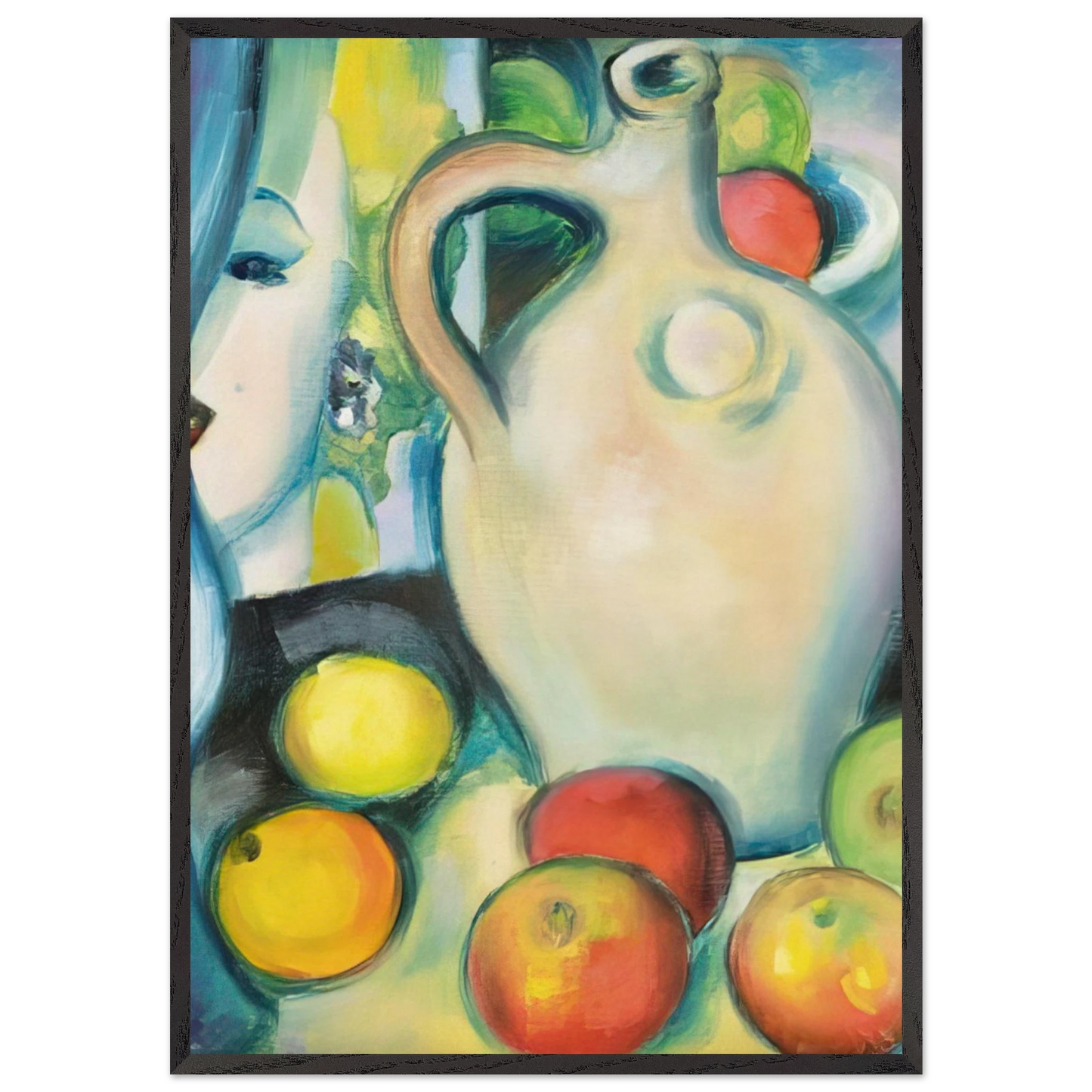 Marilyn - Pop Art - Mark Lancaster Framed Art Print – Black Wooden Frame - Default Title - -Framed Art Print