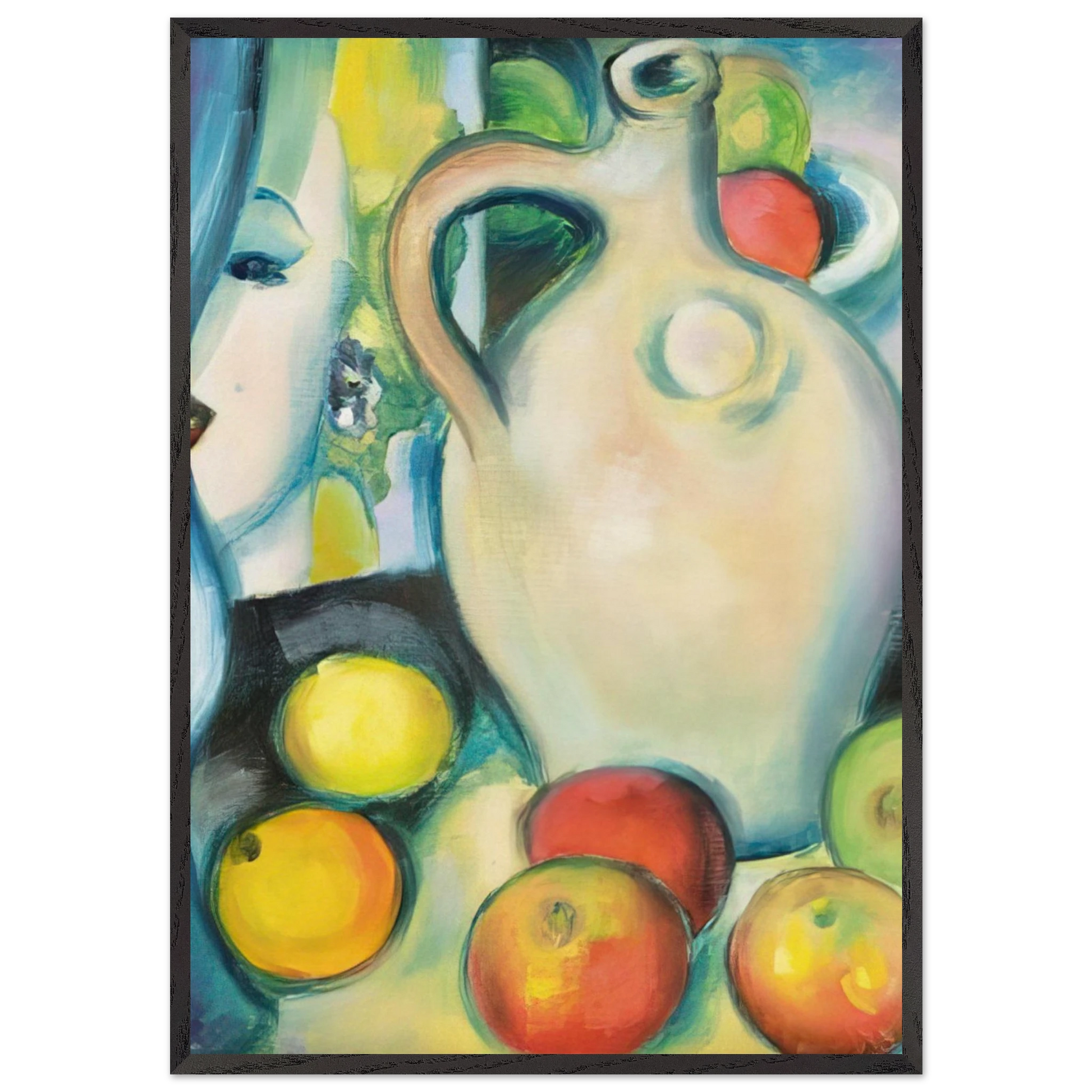 Marilyn - Pop Art - Mark Lancaster Framed Art Print – Black Wooden Frame - Default Title - -Framed Art Print