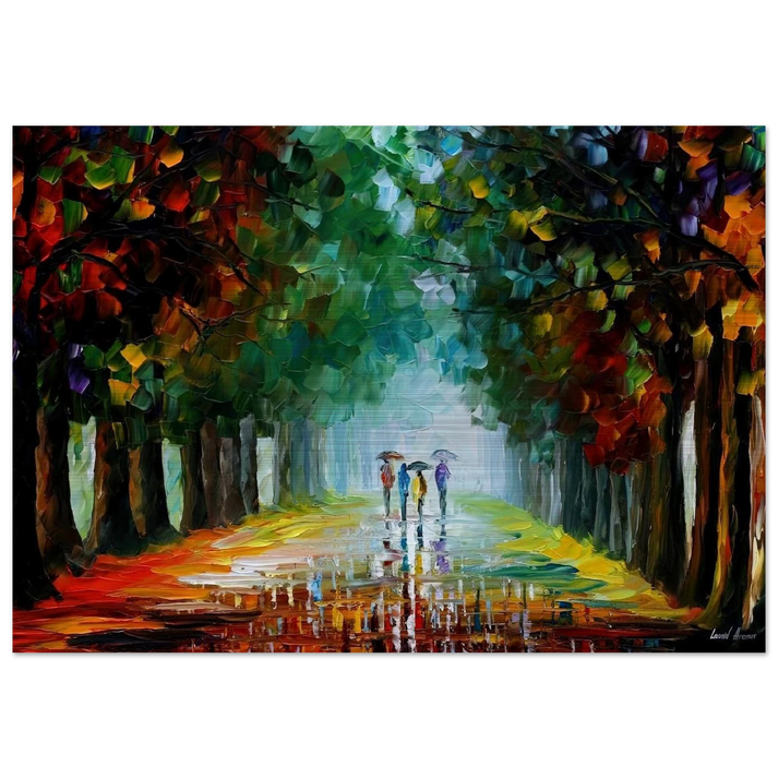 Leonid Afremov - Leonid Afremov Brushed Aluminum Print - 70x100 cm / 28x40 inches | Leonid Afremov Aluminum Print | Leonid Afremov Prints