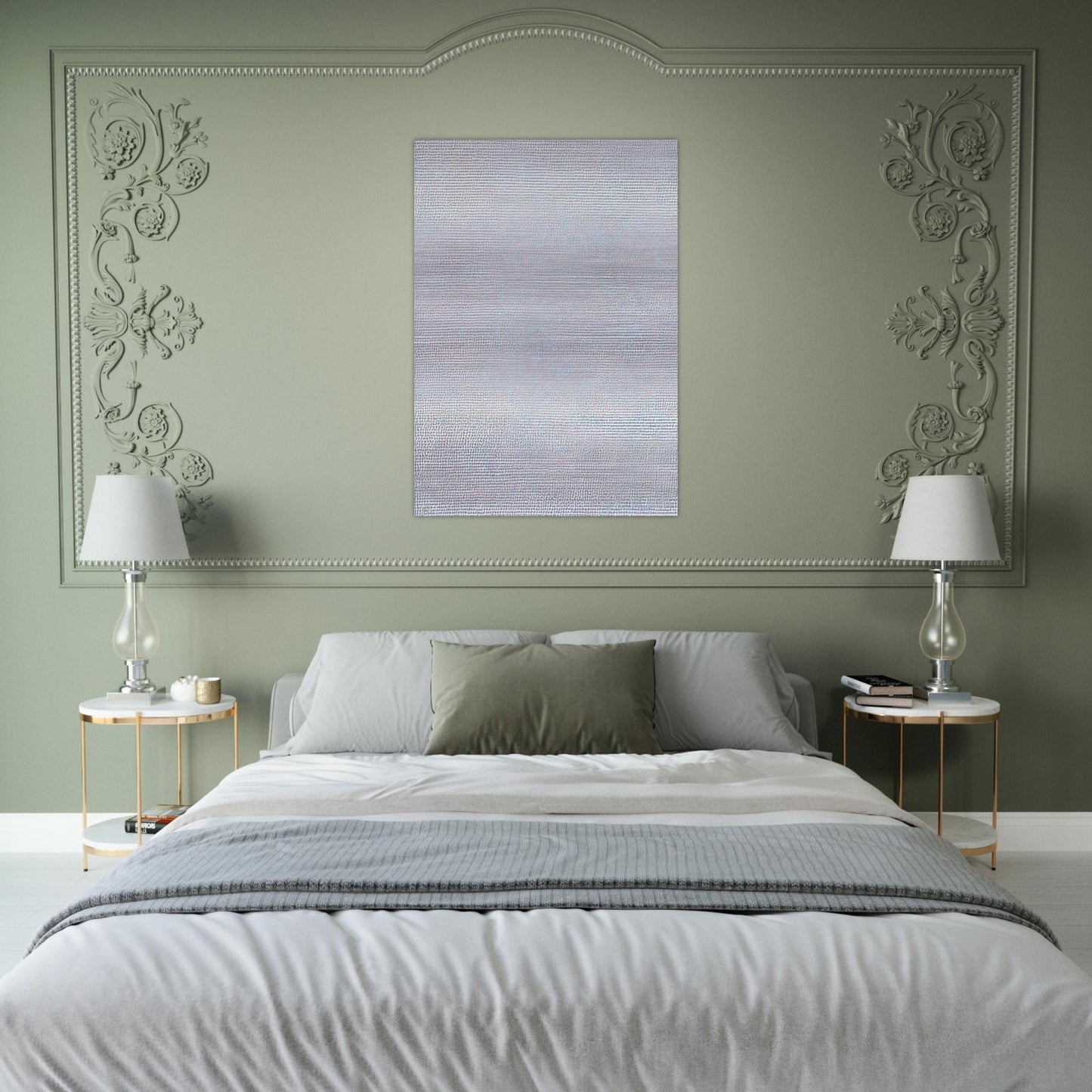 19651 - ∞, Detail 2333587 - 2336083 - Conceptual Art - Roman Opalka Brushed Aluminum Print - 70x100 cm / 28x40 inches | Roman Opalka Aluminum Print | Roman Opalka Prints