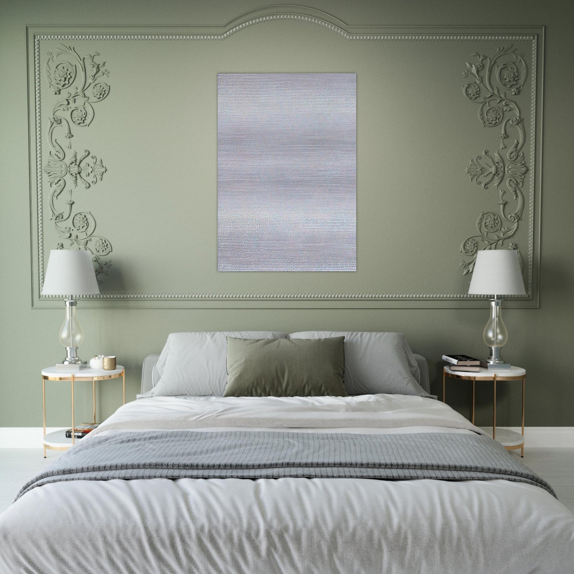 19651 - ∞, Detail 2333587 - 2336083 - Conceptual Art - Roman Opalka Brushed Aluminum Print - 70x100 cm / 28x40 inches | Roman Opalka Aluminum Print | Roman Opalka Prints