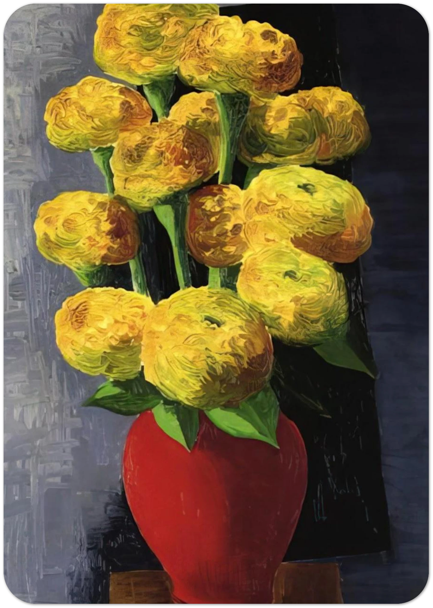 FLOWERS AND SHELLS 1919 By Moise Kisling Pack of 10 Post Cards | Moise Kisling Post Cards | A6 (10.5 x 14.8 cm) - 4.1 x 5.8 inches