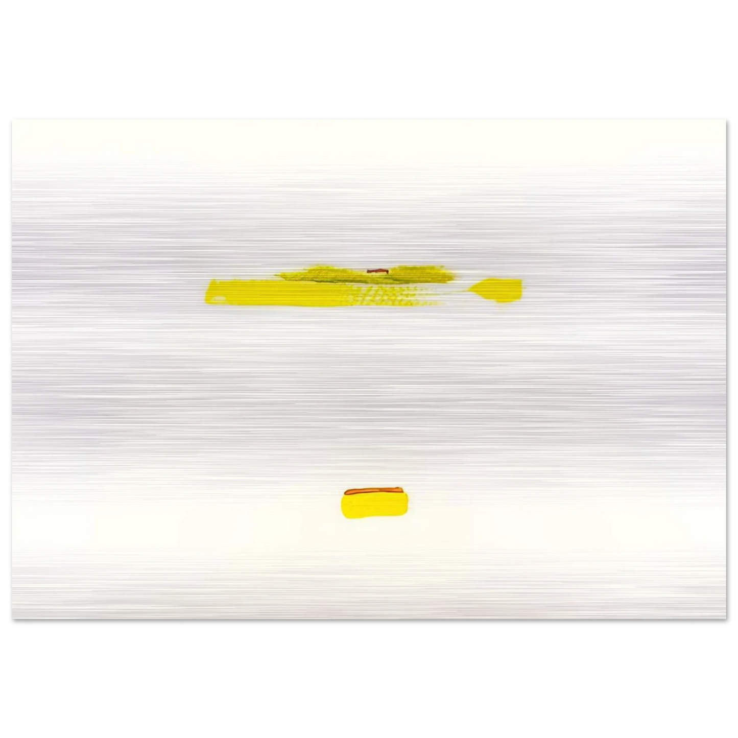 New York III - 1972 - Helen Frankenthaler Brushed Aluminum Print - 70x100 cm / 28x40 inches | Helen Frankenthaler Aluminum Print | Helen Frankenthaler Prints