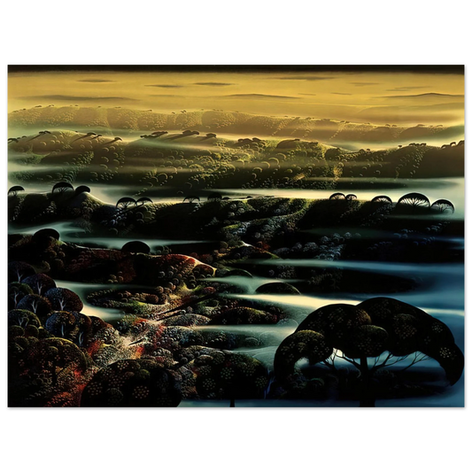 Eyvind Earle - The Valley's Wild Fine Art Poster - Default Title