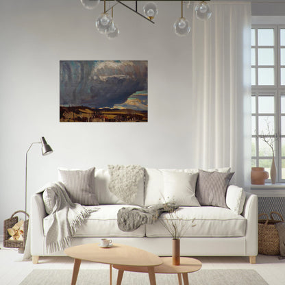 APPROACHING SNOWSTORM 1915 - Tom Thomson Brushed Aluminum Print - 70x100 cm / 28x40 inches | Tom Thomson Aluminum Print | Tom Thomson Prints