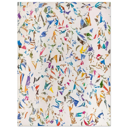 Simon Hantai - Blanc - 1974 Fine Art Poster - Default Title