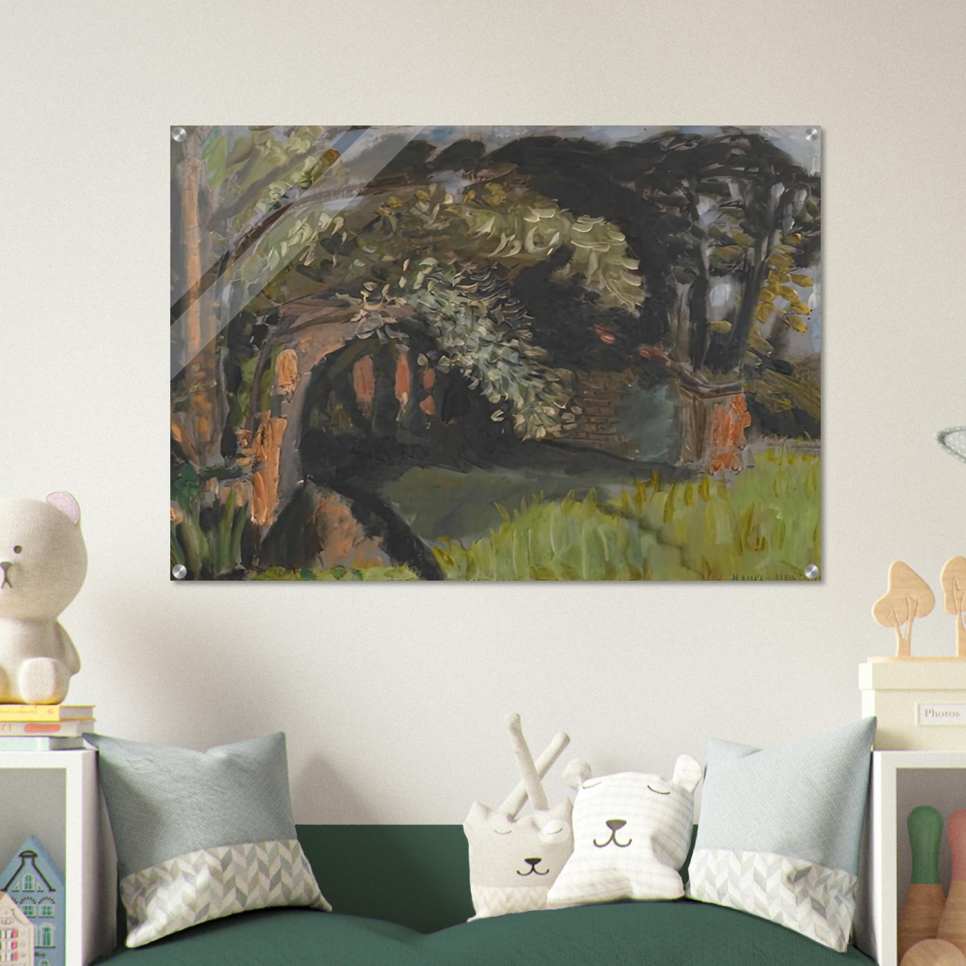 PAYSAGE A MAINTENON 1918 - Henri Matisse Acrylic Print - 70x100 cm / 28x40″ inches | Henri Matisse Wall Art | Henri Matisse Prints