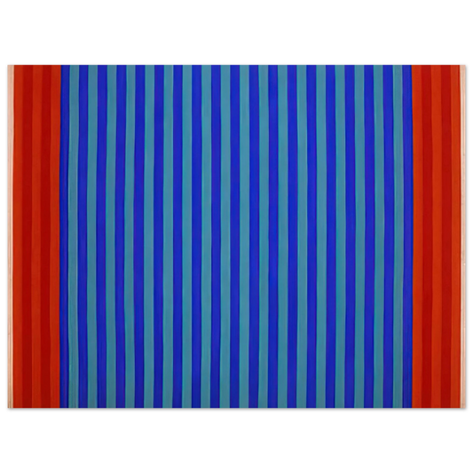 Gene Davis - Untitled - 1962 Fine Art Poster - Default Title