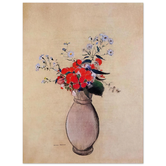 Odilon Redon - BOUQUET OF FLOWERS 2 Fine Art Poster - Default Title