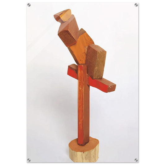 DIVERTIMENTO 1997 - Esteban Vicente Acrylic Print - 70x100 cm / 28x40″ inches